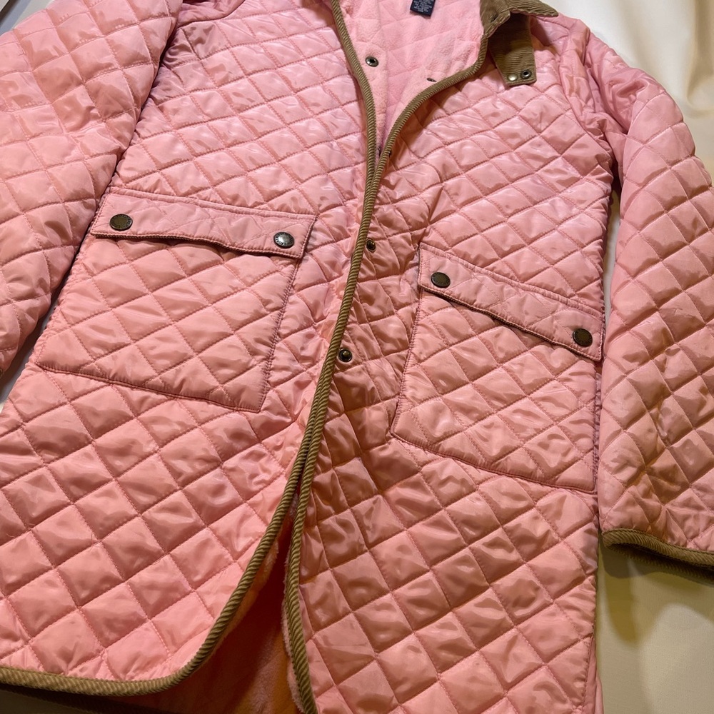 Ralph Lauren Pink Quilted Jacket